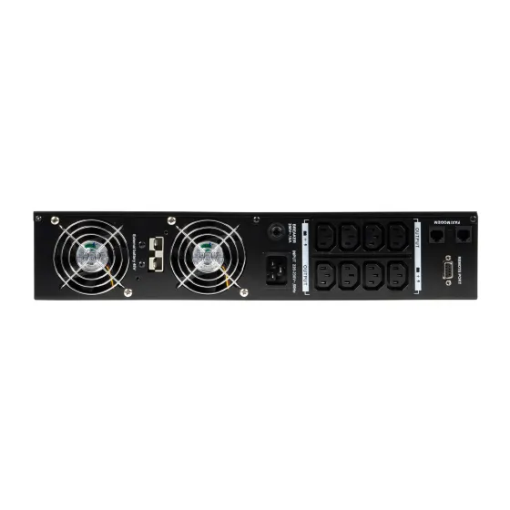 Задняя панель RAPAN-UPS 2000-RACK-IN-4X9-E